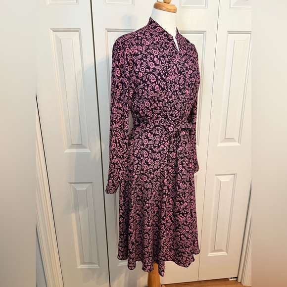 Nanette Lepore Women's Black and Pink Dress size 6 - Picture 5 of 8